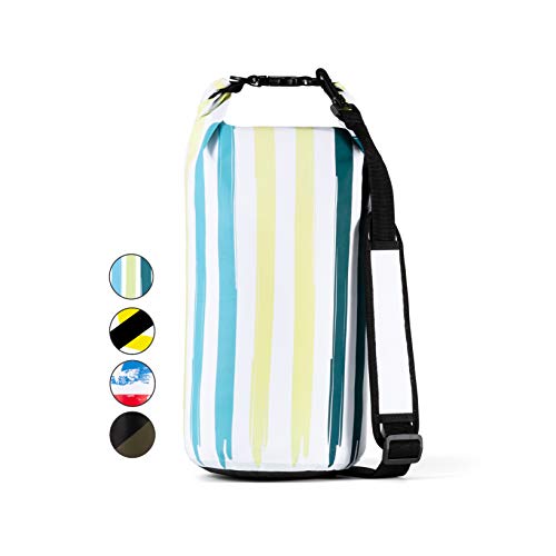 Windrift Waterproof Dry Bag - Military Grade 10L Airtight Dry Sack Includes 2