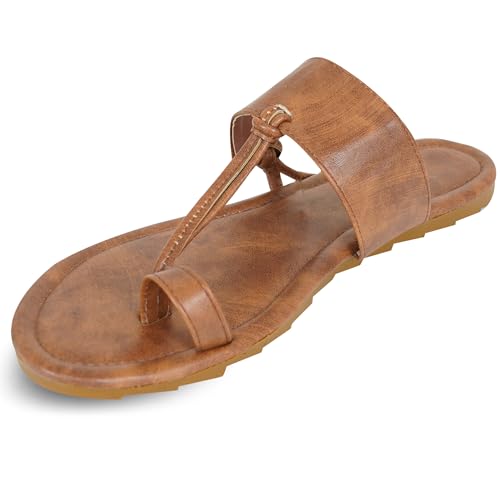 Image of IndieStide Heel Casual Flip Flops Slippers For Girls Women, Comfortable cushioned Chappals