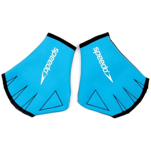 Speedo Trainings-Geräte Hilfen I Aqua Glove, blau/grau, S, 8069190309 – Ansicht 2