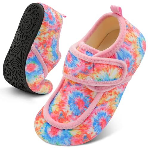 BARERUN House Slippers for Women Men Soft Cotton Indoor Shoes Memory Foam Slip on Bedroom Slippers2