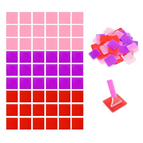 FEBSNOW 60 Piece Diamond Art Wax Pads Diamond Art Painting Glue Clay