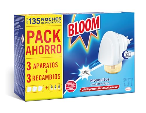 Bloom antimosquitos eléctrico para un hogar libre de mosquitos común y tigre hasta 270 noches 2