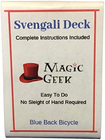 Magic Geek Svengali Deck Trick, (Blue, 2 Pack)