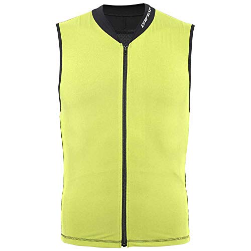 Dainese - Auxagon Vest,Chaleco Protector Esquí, Protector Espalda Esquí,Verde ácido/Negro,para Hombres y Mujeres