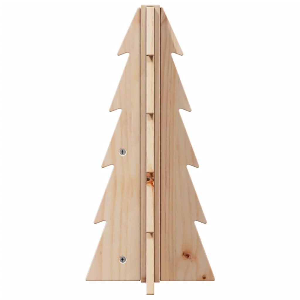 Choinka 49 cm lite drewno sosnowe rustykalna dekoracja bożonarodzeniowa