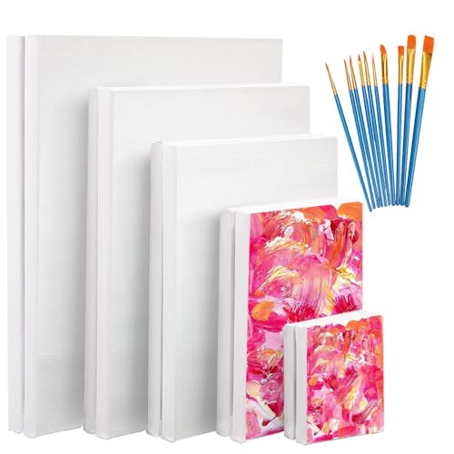 10 Peças de Tela para Pintura, Tela, Tela Pintura, Tela de Pintura 20x30, Tela de Pintura 30x40, Tel