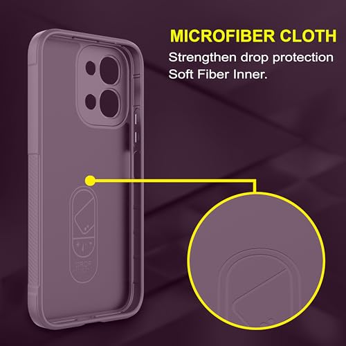 Image of Zapcase Back Case Cover for iQOO Z11x 5G | Compatible for iQOO Z11x 5G Back Cover | Liquid Silicon Magic Case with Camera Protection | Lavender