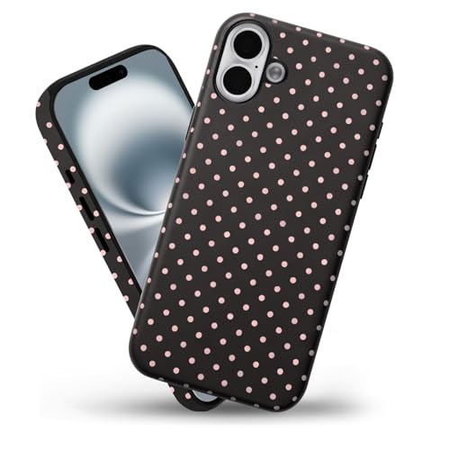 Coque iPhone 17 fine à pois - Résistante aux chocs et compatible MagSafe - 2