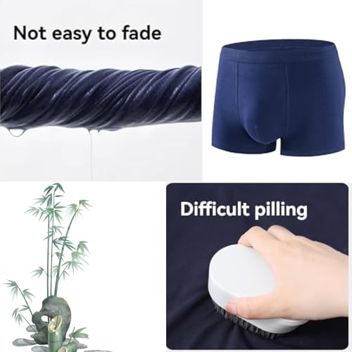 Octipa Men's Absorbent Incontinence Boxer Briefs, Octipa Men's Ultra-Absorbent Incontinence Boxer Briefs,Leakage Protection(01,Large)3