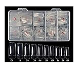 【Regalo exquisito】 Uñas falsas, el mejor regalo para mujeres y niñas en días especiales como cumpleaños, fiestas, fiestas de la buena para participar en la fiesta, reuniones, bodas, etc.