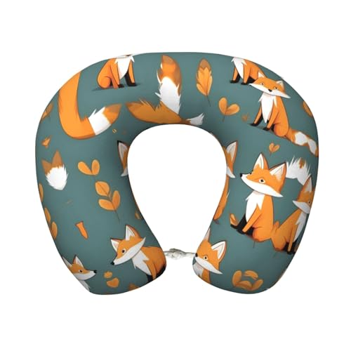 Almohada de viaje de espuma viscoelástica U en forma cómoda miniatura 1
