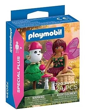 Playmobil Fairy with Cute Helper – Enchanted Fantasy Figure Playset with Magical Accessories – Imaginative Role Play Toy for Kids Ages 4+