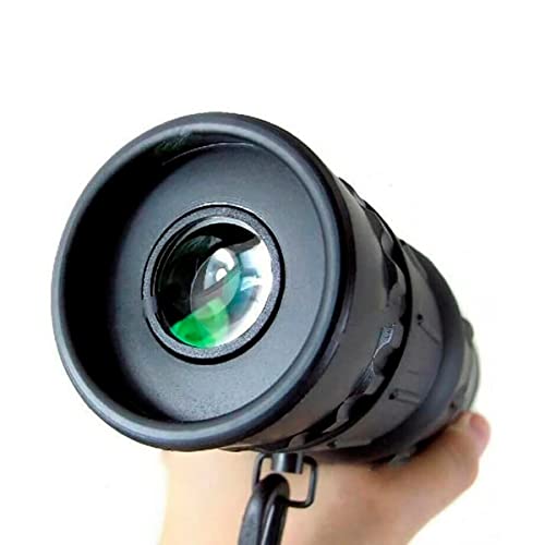 Monóculo Com Visão Noturna Profissional Compacto Tático Telescópio Zoom Ótico Foco Duplo Luneta 16x5