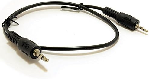 kenable 3.5mm Stereo Jack Plug to 2.5mm Stereo Audio Jack Plug Cable 0.5m (~1.5 feet) 50cm