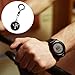 reloj digital LED con control táctil con gancho impermeable y seguro para mochilas Imagen de reloj digital LED con control táctil con gancho impermeable y seguro para mochilas