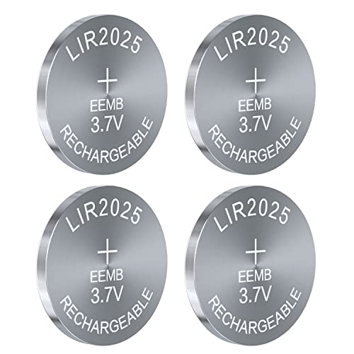 Baterías recargables EEMB LIR2025 3.7V 40mAh 4 piezas