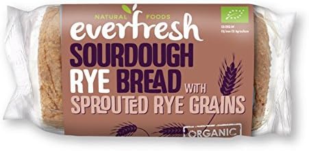 Everfresh Natural Foods | Rye Sourdough Bread | 6 x 400g
