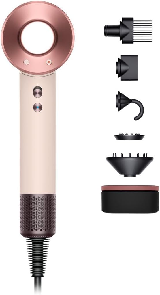 Dyson Süpersonik HD07 Saç Kurutma Makinesi (Seramik Pembe ve Gül Altın) Sunum Kılıflı – Sınırlı Üretim