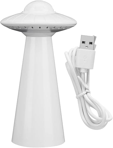 Miniatura 7 de FOPEAS Lámpara de mesa LED de noche innovadora lámpara de noche LED ajustable de escritorio con alimentación USB para dormitorio sala de estar blanco