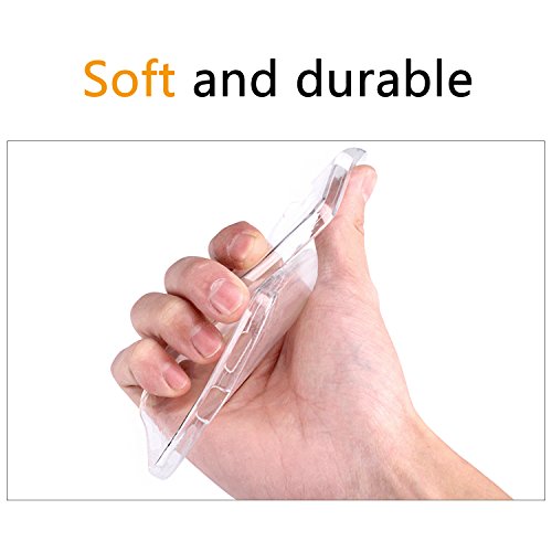 Huawei Mate S Funda, KKtick Cristal Claro Absorción TPU Parachoques Carcasa Case y Anti-Arañazos Flexible Transparente Funda Protectora para Huawei Mate S
