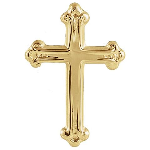 Anstecknadel 14 Karat Gelbgold 15 x 10,5 mm Cover