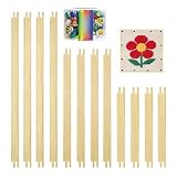 SUJWPBO 6 Sets Splicing Wooden Bars