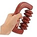 GOOHOCHY Folding Massage Roller Ball Wooden Muscle Massager Handheld Back Roller for Stress Relief Body Massage Tool