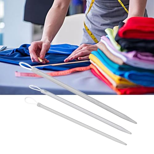 Image of 9 Pcs Yarn Needle Tapestry Needles,Large-Eye Blunt Needles,Darning Needle Yarn Sewing Needles,Nylon Thread Rope Threader Yarn Thread Eye Wool Needle Threader Sweater Needle Knitting Tool