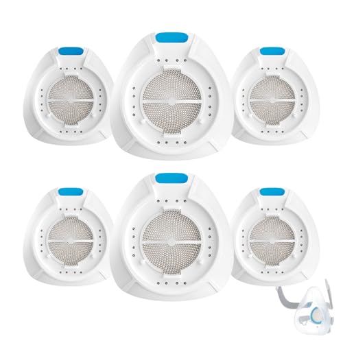 6 Pack Replacement HME for ResMed HumidX F20 Compatible with ResMed Airmini CPAP Machine & AirFit AirTouch F20 Full-Face Masks CPAP Supplies