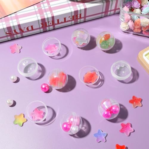 Miniatura 9 de Toddmomy 100 Piezas Bolas Transparentes De Plástico Rellenables 1.1 Pulgadas Para Manualidades Decoración De Fiesta Máquinas Expendedoras Y Regalos Infantiles