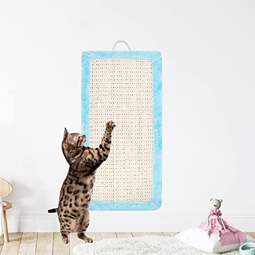 Snowting CAT SCRATCHER Hanging Cat Scratching Pad Plush Cats Scratcher Sisal Mat thumb #3