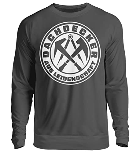 Pull unisexe Storm Grey Toiture de passion grand confort coupe XXL solide
