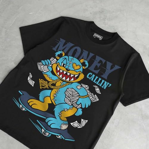 Image of DopeSkill Graphic Tee Streetwear Hip Hop Hypebeast Street Style Unisex T-Shirt Sneaker Colour Matching Shirts Cute Graphic