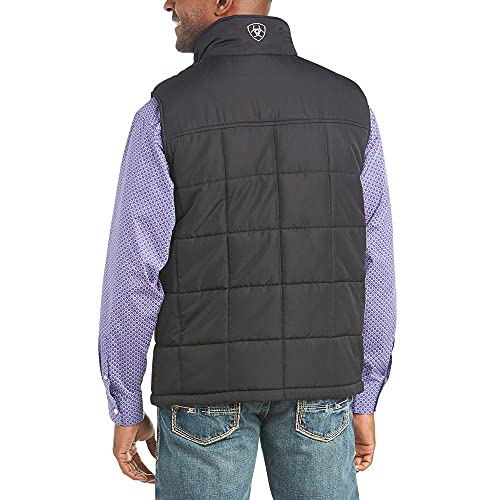 Ariat Male Crius Insulated Vest Black Small #TOP1