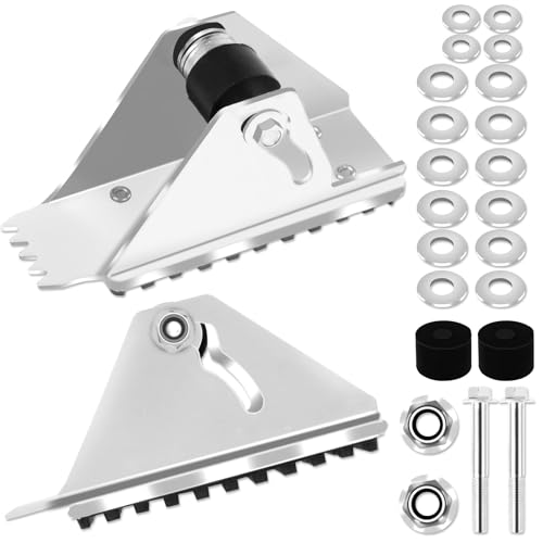 Extension Ladder Shoe Kit Compatible with D1200-1 Series Mk 15 and Mk 16 Steel Ladder Anti-Skid Feet Set Safe Ladder Replacement Feet Ladder Accessories for Extension Ladder(23 pieces)