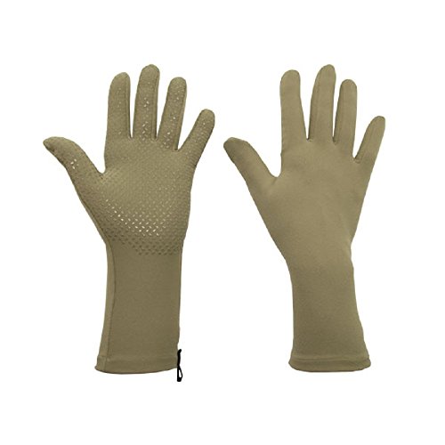 Foxgloves Grip Gloves - Moss Green - Medium