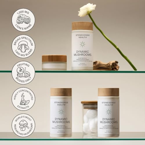 Stonehenge Health Dynamic Mushrooms Capsules