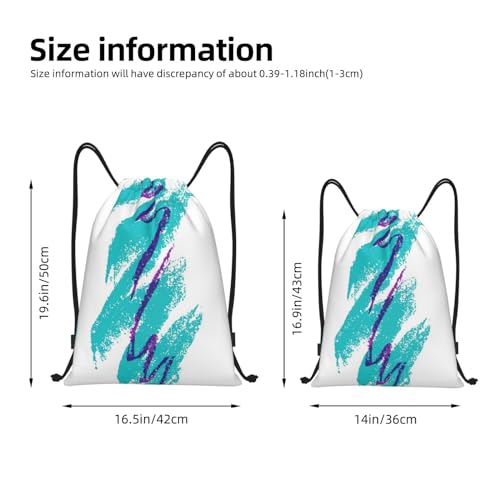 90'S Cup Design Universal Drawstring Backpacks Cinch Bags, Tough For Swim Gym4