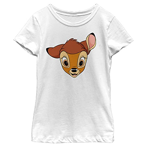 Image of Disney Girl's Bambi Face Portrait T-Shirt