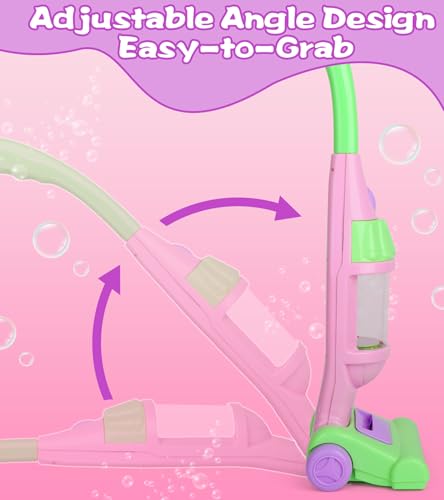 Toddler Vacuum Toy That Works with Lights & Sounds, Pretend Play Toy Vacuum for Toddlers 3-5 Years Old, Baby Vacuum for Boys, Girls, Kids Vacuum Cleaner Cleaning Toys with Spray Bottle, 2 Towels - image 7