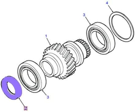 Genuine LAND ROVER TRANSFER BOX SEAL DEFENDER DISCOVERY ICV100000 NEW