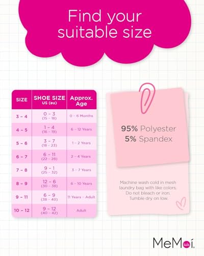 MeMoi Girls' 2 Pair Pack OMG LOL Knee High Socks4