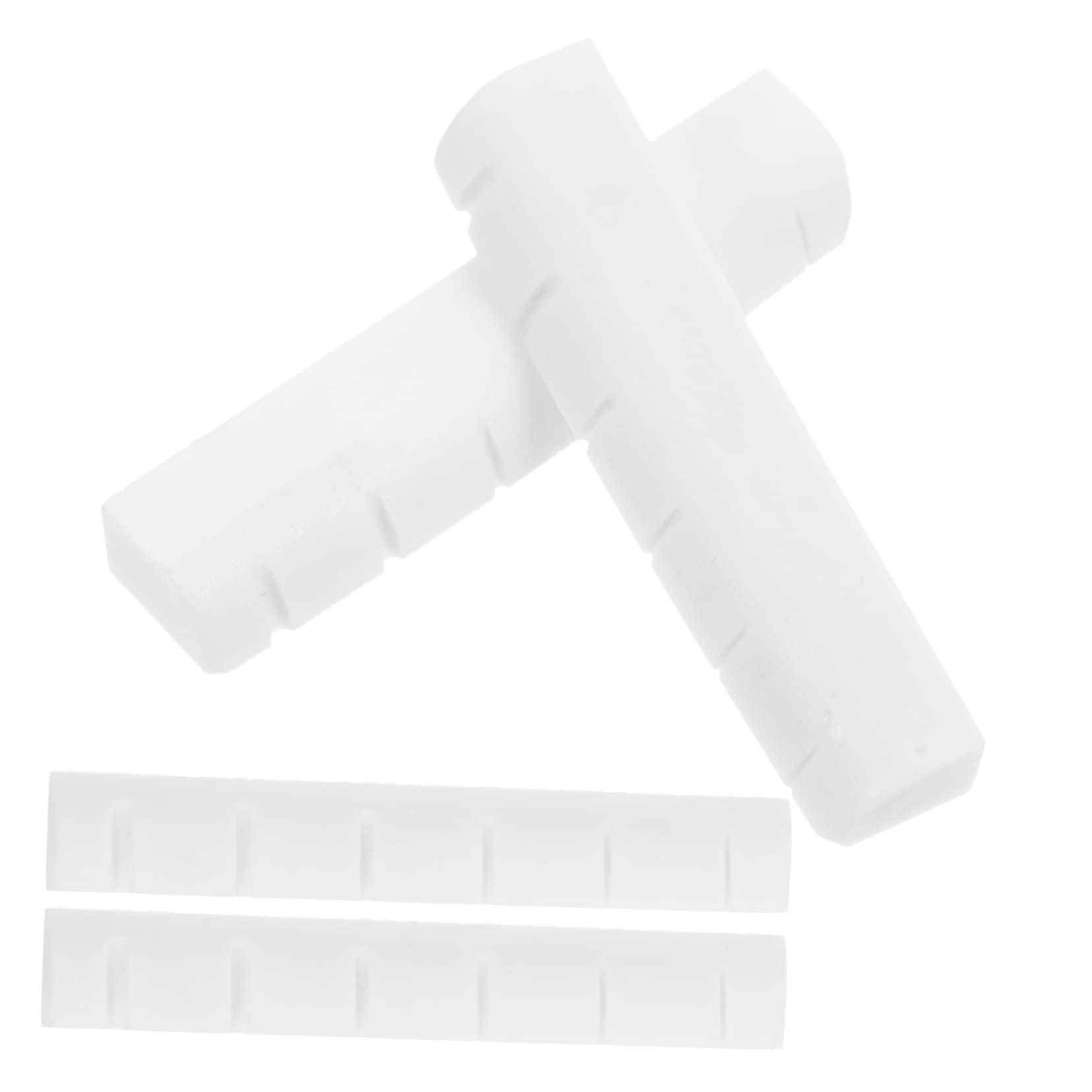 Mikinona 5 Set Di Accessori Per Chitarra Capotasto in Osso Capotasto Per Chitarra Acustica Elettrica Suono Ricco 4 Pezzi * 5