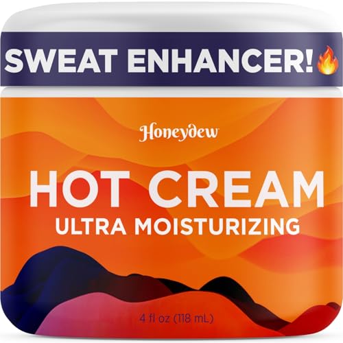 Hot Firming Lotion Sweat Enhancer - Skin Tightening Cream for Stomach Fat and Cellulite - Sweat Cream for Better Workout Results - Long Lasting Moisturizing Pre and Post Workout Massage Lotion
