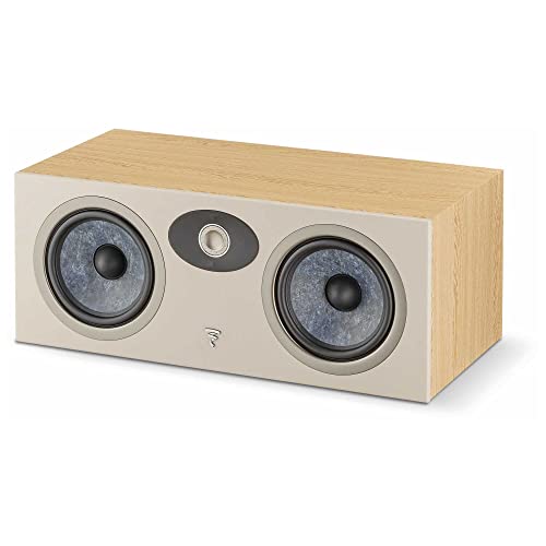Focal Theva Center - 2-Way Center Channel Speaker with 6.5-Inch Drivers, Sold Individually, Light Wood - FTHEVACCLW
