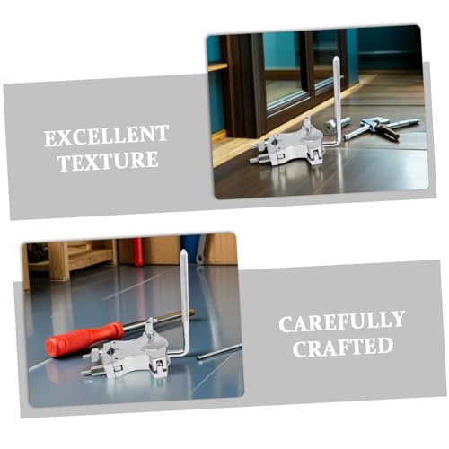 Clips de expansión para batería ERINGOGO, abrazadera de aleación resistente para montaje en diversos soportes, construcción duradera, rotación y fácil instalación para instrumentos de percusión miniatura 3