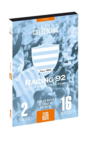  Tick&Box - Coffret Cadeau Places Rugby Racing 92