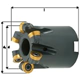 Aufsteckfräser f. RD.. D125 x 40mm Z 8 m. IK.