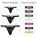 Personalized Thong for Women with Name – Custom Rhinestone Letter Lace Underwear, Long-Lasting Adhesion & Odor-Free Ready to Wear, Sexy Gift for Girlfriend Wife Valentine's Day Birthday Anniversary