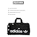 adidas Originals Santiago Duffel Bag, Black/White, One Size